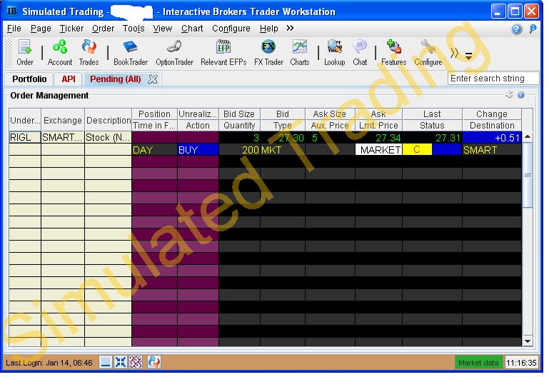 Simulatore Trading