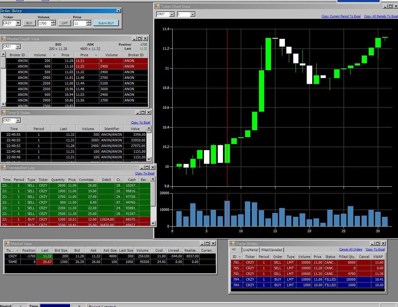 stock market simulator php script