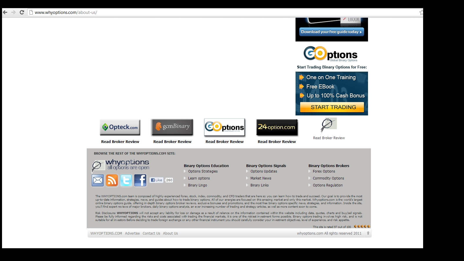 Legit binary option sites