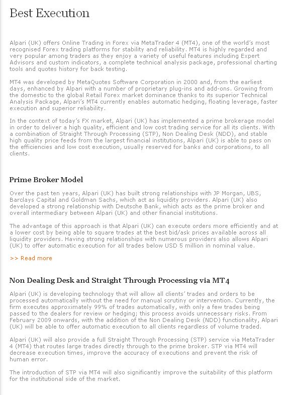 Forex broker no dealing desk