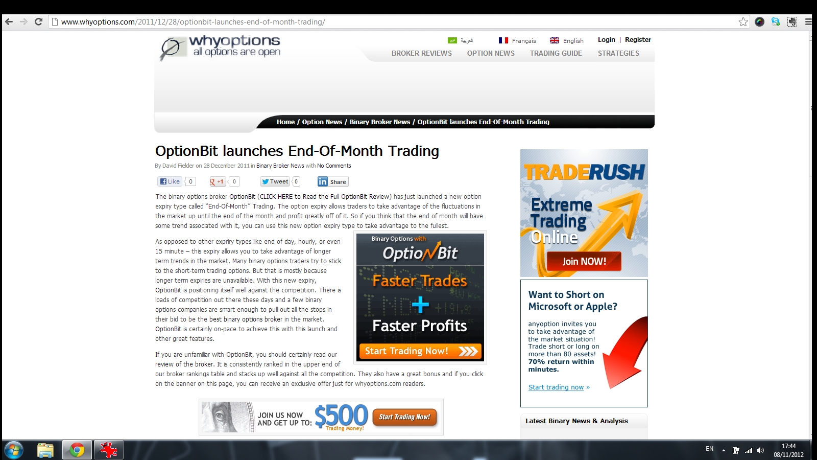 binary options trading eztrader scam phone number