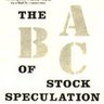 The ABC of Stock Speculation